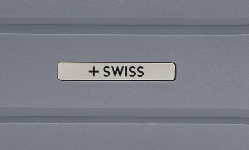 מזוודות סוויס טרולי עליה מטוס SWISS 945 PP אפור
