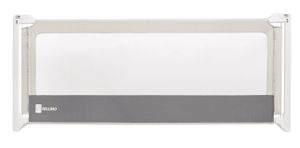 מגן מיטת מודולארי למיטת הורים 160 ס"מ עם מצבי גובה - אפור