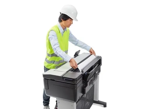 מדפסת פלוטר משולב HP DesignJet T830 24-in Multifunction