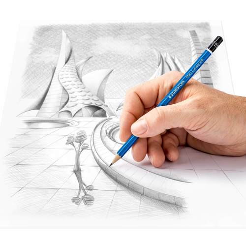 סט עפרון שרטוט 12 יח' STAEDTLER