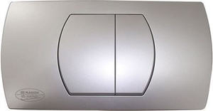 לחצן סאני PLASSON 9052864 – כרום ניקל מבריק למיכל הדחה סמוי