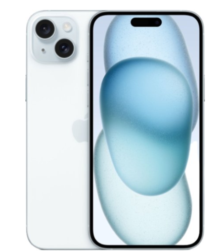 אייפון Apple iPhone 15 Plus 128GB - צבע כחול - יבואן רשמי