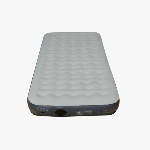 מזרן יחיד דק מתנפח GLAMP דגם GSAB22 - בצבע אפור כהה ובהיר