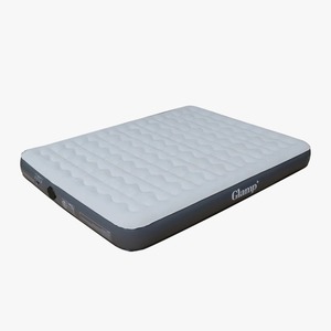 מזרן זוגי דק מתנפח GLAMP דגם GTAB46 - בצבע אפור כהה ובהיר