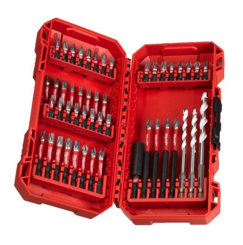 סט ביטים ומקדחים אוניברסליים 48 חלקים – ShockWave 4932492005