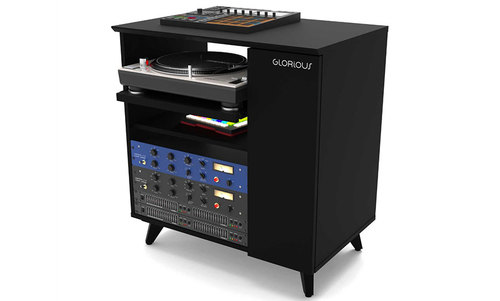 Modular Side Rack - ארונית השלמה לשולחן אולפן - צבע שחור