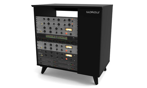 Modular Side Rack - ארונית השלמה לשולחן אולפן - צבע שחור