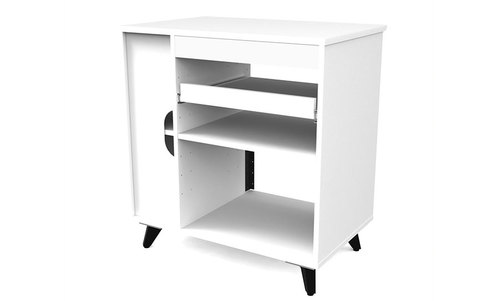 Modular Side Rack - ארונית השלמה לשולחן אולפן - צבע לבן
