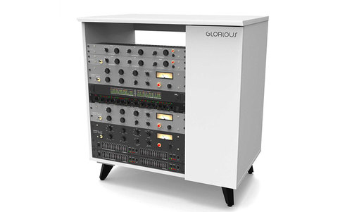 Modular Side Rack - ארונית השלמה לשולחן אולפן - צבע לבן