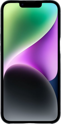 אייפון Apple iPhone 14 128GB, צבע Midnight שחור, ללא מטען וללא אוזניות, שנה אחריות יבואן רשמי