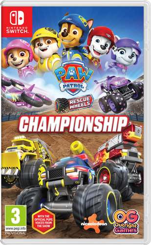 NINTENDO SWITCH PAW PATROL RESCUE WHEELS CHAMPIONSHIP