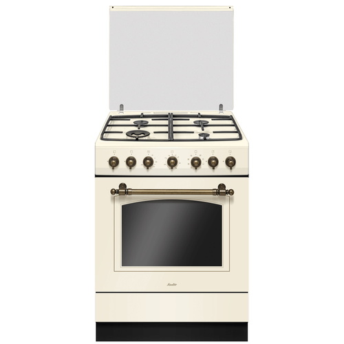 תנור משולב כיריים sauter סאוטר RUSTIC 7020C