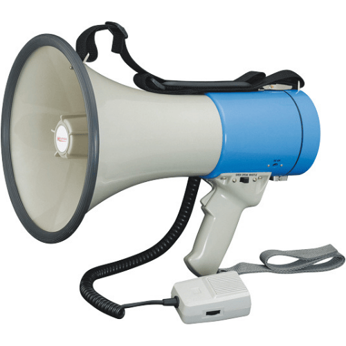 מגפון נשלף עם סירנה והקלטה Sakal SKL-66S