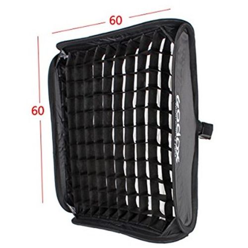 Godox 60x60cm Softbox Bowens Mount + Grid