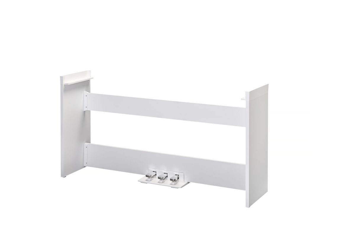 סטנד עם 3 פדלים בצע לבן מתאים לפסנתר KURZWEIL ST-3 WH KA-E1