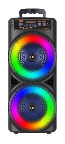 בידורית קריוקי 16 אינץ' 30W עם מיקרופון חוטי ושלט