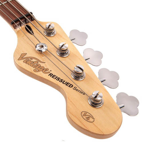 זוית נוספת Vintage V42 Alder Reissued Series Bass Guitar