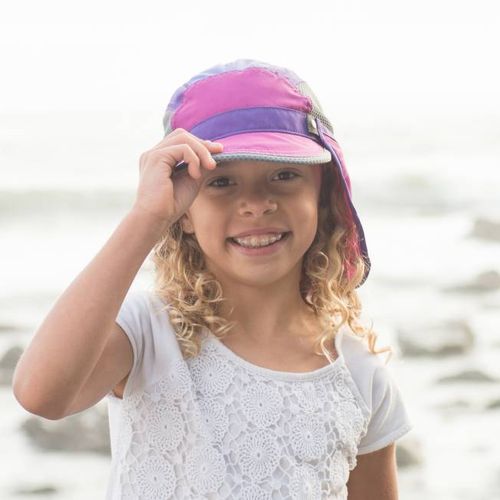 כובע ילדים Kid's Sun Chaser Cap ורוד - Sunday After Noons