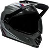 קסדה דו שימושית בל אפור / כחול / אדום - BELL MX-9 ADV MIPS 