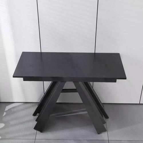 קונסולה נפתחת לפינת אוכל רוחב 1.10 דוכס שחור4