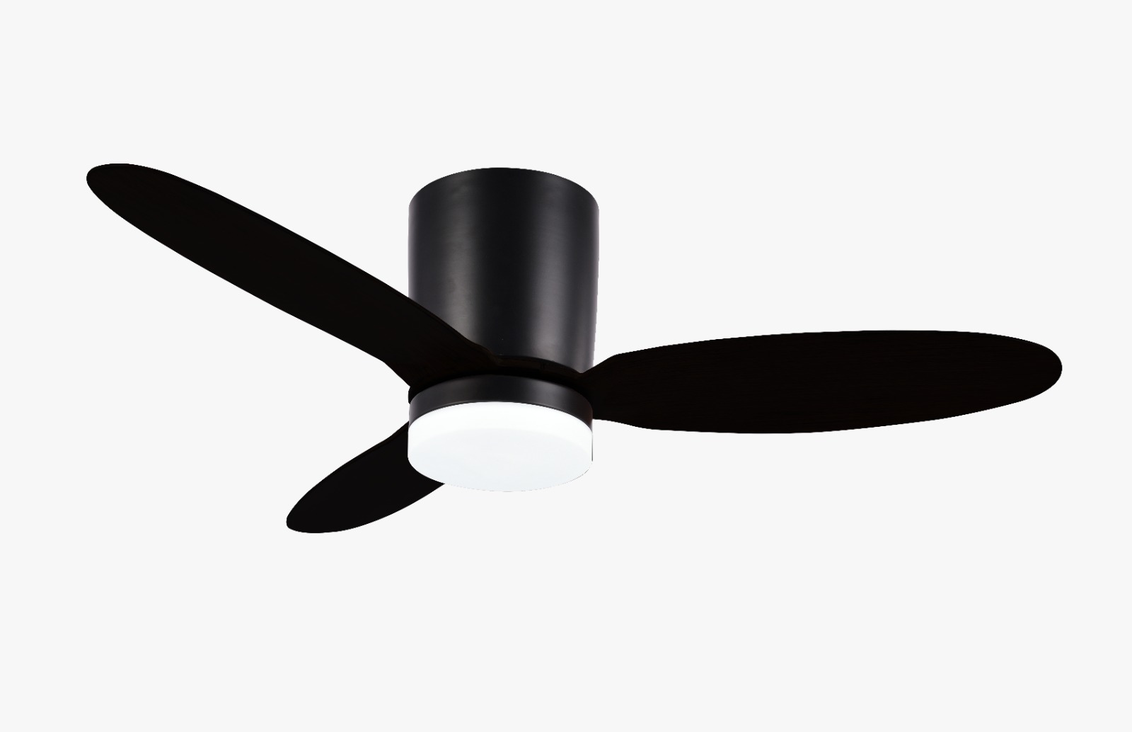 מאוורר תקרה 42" גוף שחור/כנפיים שחור/שלט MIDEA  18W 2000LM