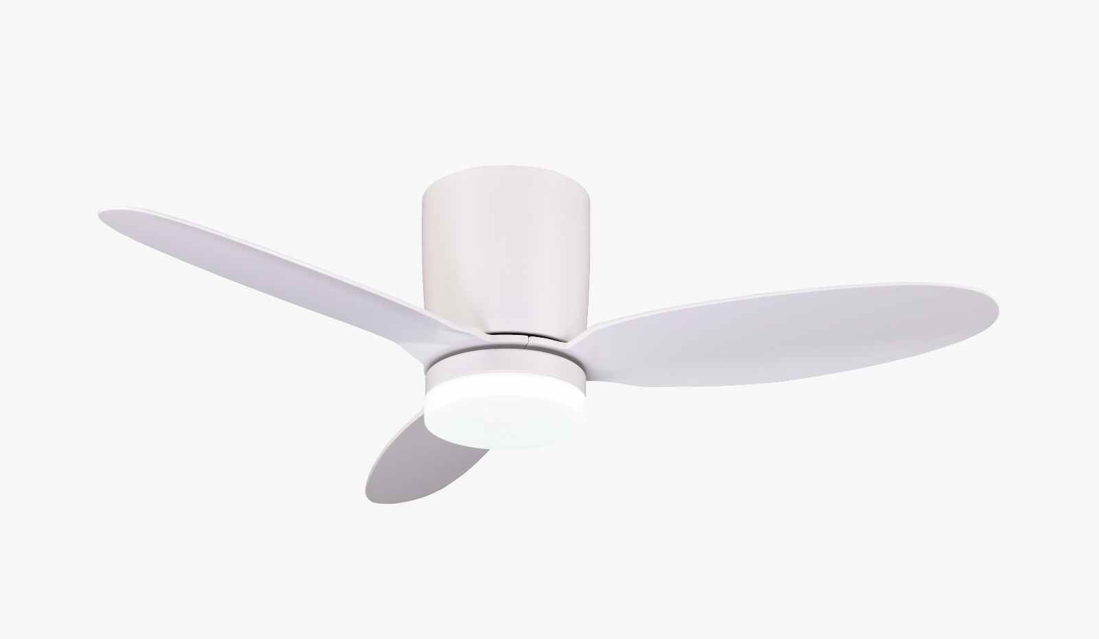 מאוורר תקרה 42" גוף לבן/כנפיים לבן/שלט MIDEA  18W 2000LM