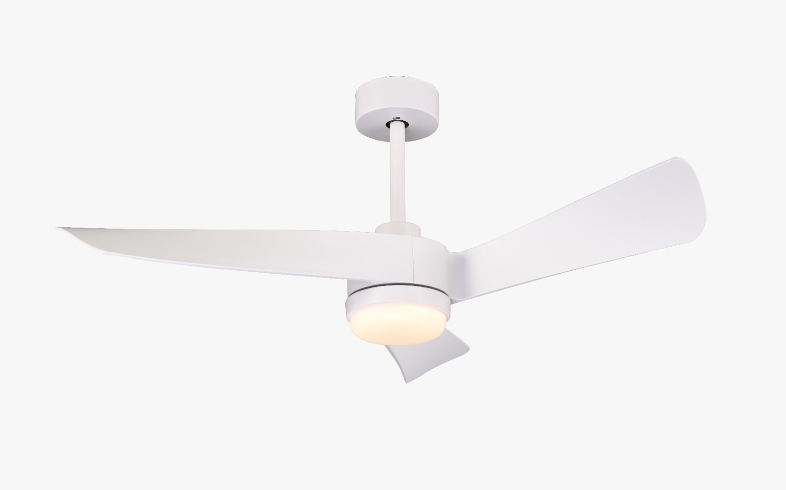 מאוורר תקרה 46" גוף לבן/כנפיים לבן/שלט MIDEA  18W 2000LM