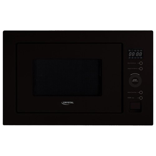 מיקרוגל דיגיטלי שחור משולב גריל - 25 ליטר Crystal דגם MG26BIB 