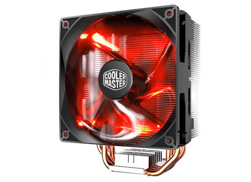 קירור למעבד CoolerMaster Hyper 212 LED Turbo Red Cooler