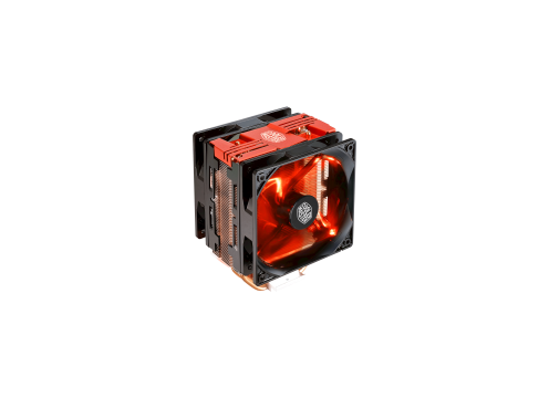 קירור למעבד CoolerMaster Hyper 212 LED Turbo Red Cooler