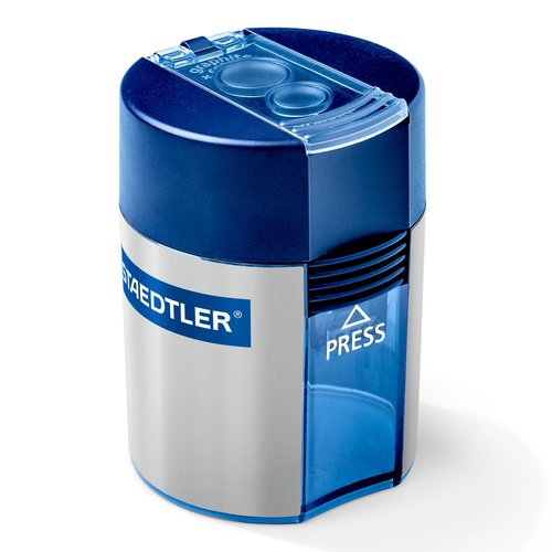 מחדד מיכל כפול כחול STAEDTLER