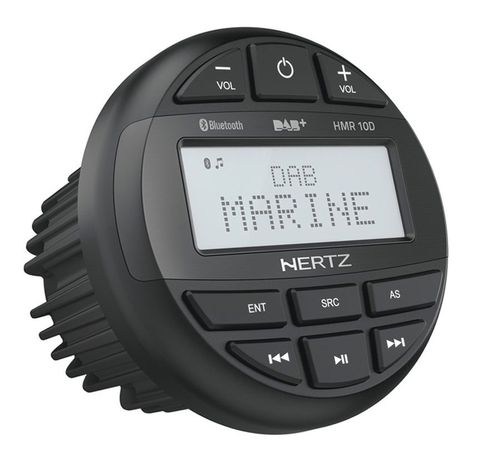 מקלט מדיה דיגיטלי ימי Hertz HMR 10D עם תמיכה ב-DAB+ וחיבוריות מתקדמת