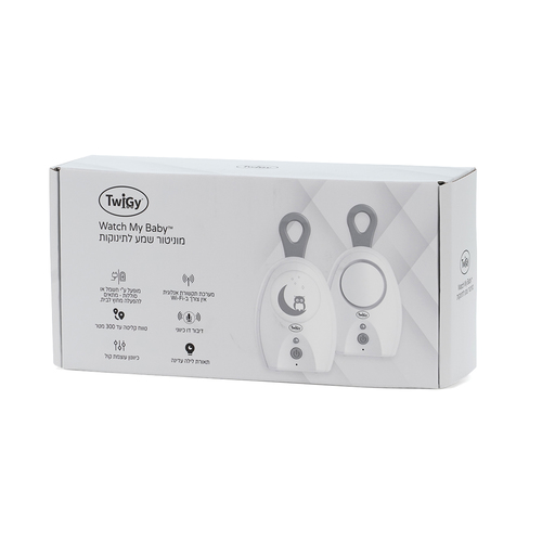 מוניטור שמע לתינוקות טוויגי פוקוס פלוס – Twigy Watch My Baby Monitor Focus plus