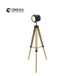 מנורת רצפה לאורה OMEGA OM-LRA-L-E27