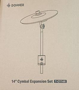 מצילה אלקטרונית 3 אזורים + סטנד T-CY14R מבית DONNER
