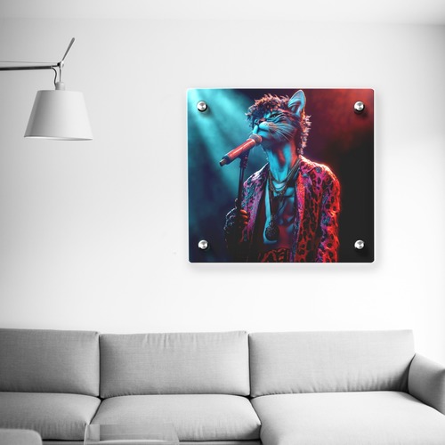 תמונת הדפסת UV בגימור חד וצבעים עשירים להשלמת עיצוב מודרני ויוקרתי
