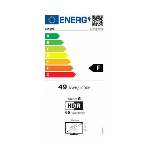 טלוויזיה חכמה Xiaomi 43