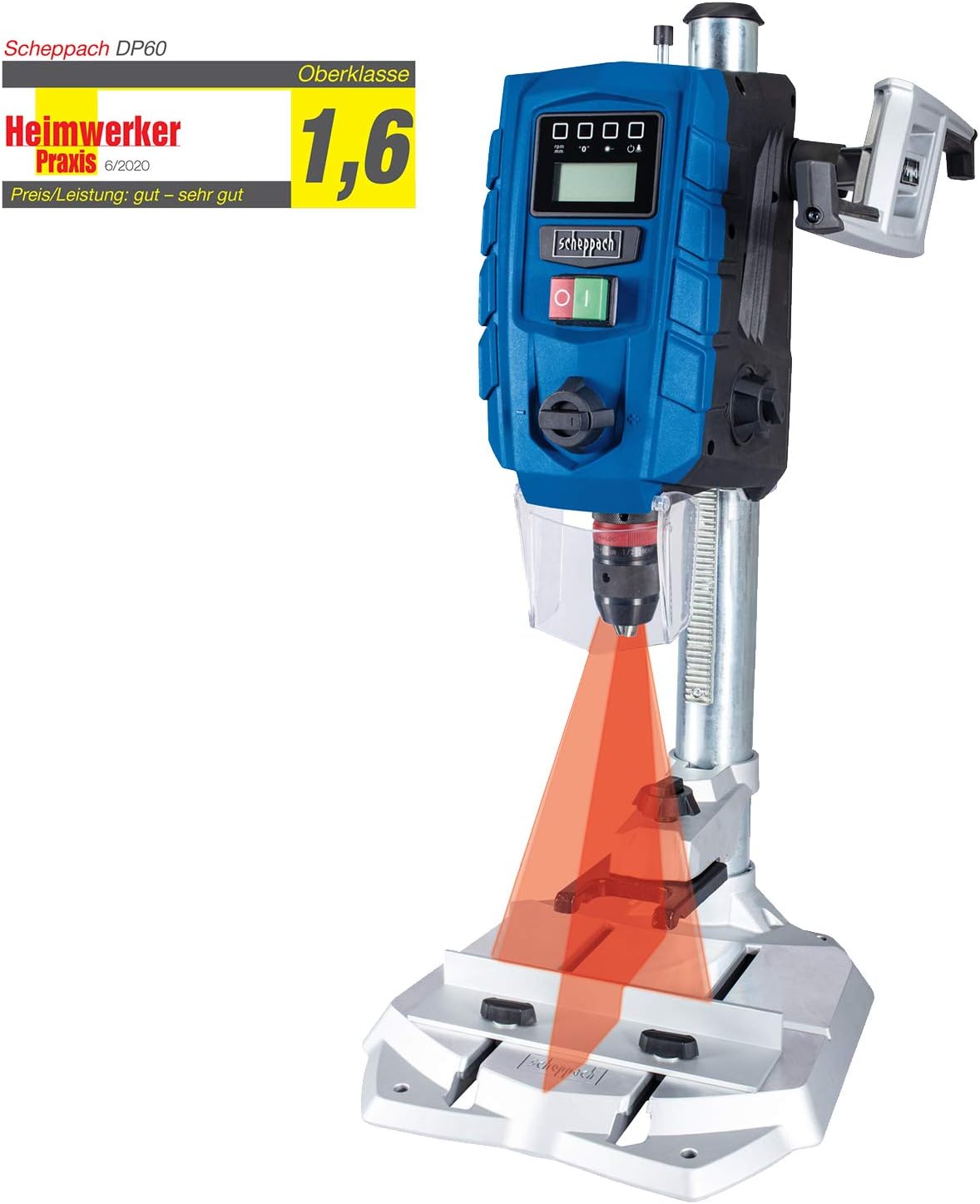 מקדחת שולחן דיגיטלית 710 וואט - 13 מ"מ - DP60