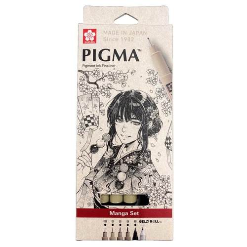 סט רפידוגרף 6 יחידות MICRON סקורה XSDK-MG6A