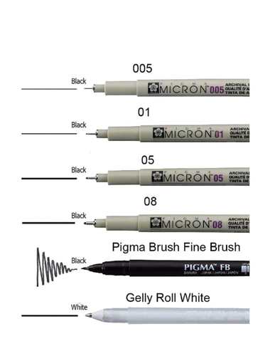סט רפידוגרף 6 יחידות MICRON סקורה XSDK-MG6A