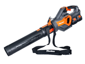מפוח עלים עוצמתי 40V HUNTER (2X20) + 2 + זוג סוללות 4Ah | מטען כפול 8A
