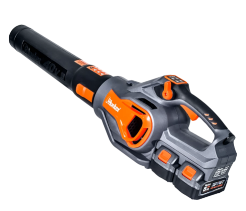 מפוח עלים עוצמתי 40V HUNTER (2X20) + 2 + זוג סוללות 4Ah | מטען כפול 8A