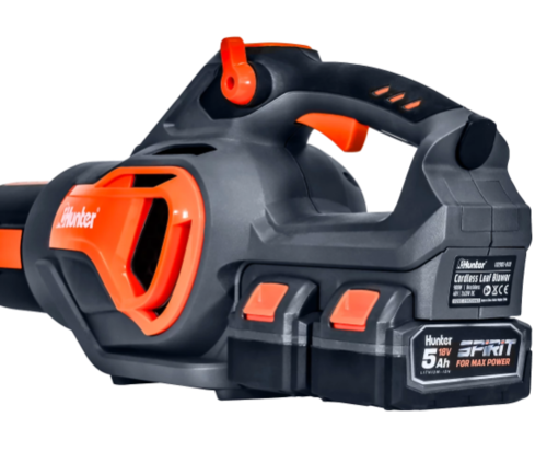 מפוח עלים עוצמתי 40V HUNTER (2X20) + 2 + זוג סוללות 4Ah | מטען כפול 8A