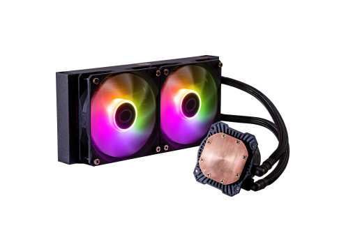 קירור נוזלי למעבד CoolerMaster MasterLiquid 240L Core ARGB Liquid Cooler