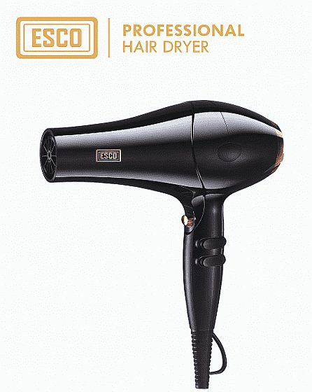 ESCO מייבש שיער מקצועי לשיער 5800