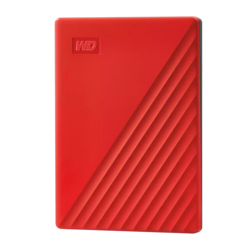 דיסק קשיח חיצוני אדום WD My Passport WDBYVG0020BRD-WESN 2TB 2.5