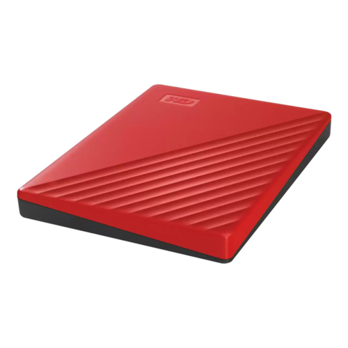 דיסק קשיח חיצוני אדום WD My Passport WDBYVG0020BRD-WESN 2TB 2.5