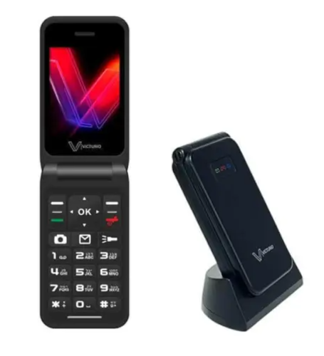 טלפון סלולרי מתקפל למבוגרים Flip 4G