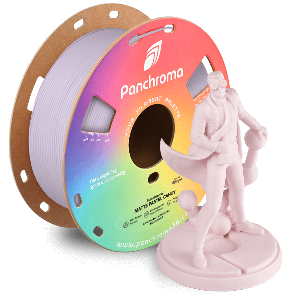פילמנט ורוד פסטל 1 ק"ג 1.75 מ"מ - Panchroma Matte PLA Pastel Candy (PolyTerra™ PLA)