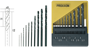 סט מקדחי HSS ספירלים למתכת N34-28874 PROXXON